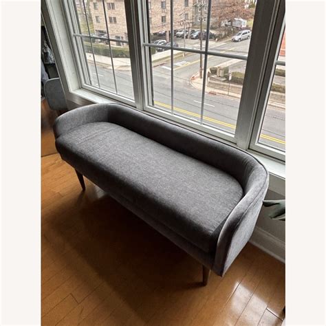 west elm celine bench dupe